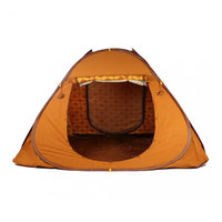 Tente pop-up de camping en plein air, portable, durable, personnalisée, automatique, du Moyen-Orient et du désert en tissu TC imperméable
