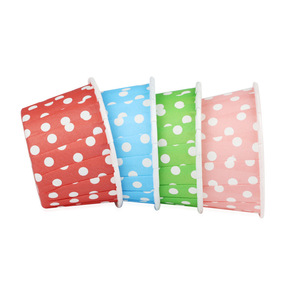 Polka Dot Cupcake Liners Paper Baking Cups Red Blue Green Pink Disposable Muffin Wrappers 100 Pcs - Product Image 2