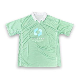 เสื้อฟุตบอลแบบย้อนยุคเสื้อกีฬาผ้าตาข่ายระบายอากาศพิมพ์ชื่อโลโก้แบบกำหนดเองเทคนิคการระเหิดแบบแห้งเร็วสวมใส่สูง - Product Image 2