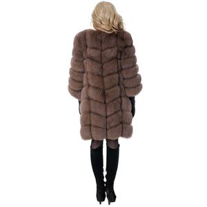 Cappotto Lungo in Finta Pelliccia di Volpe per Donna, Nuovo Modello Autunno Inverno, Spesso e Caldo - Product Image 2