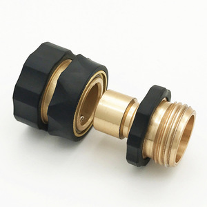 Brass Garden <b>Quick</b> <b>Connector</b> 3/4 Inch Male Forging Hose Fitting For Watering Tools - Product Image 1