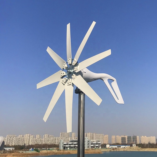 White Nylon Professional and Accurate Micro Wind Turbine for Energy Windmill Power Generation