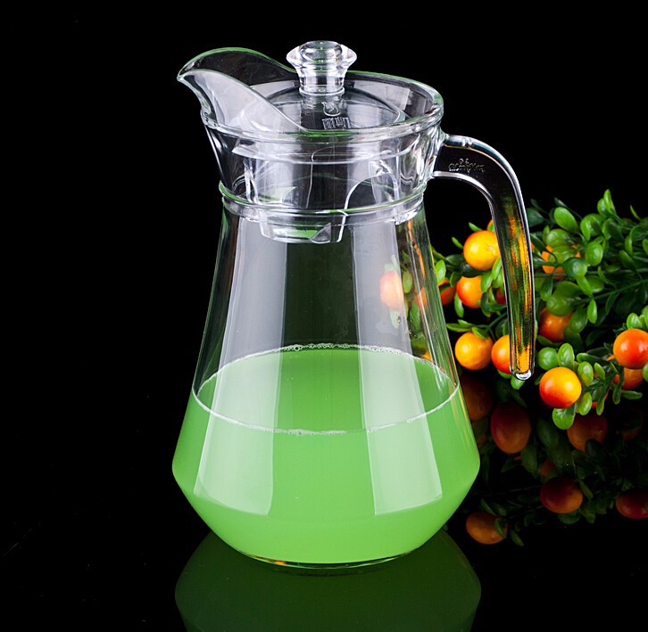 Wholesale Custom Hot selling duck-billed glass cool water pot