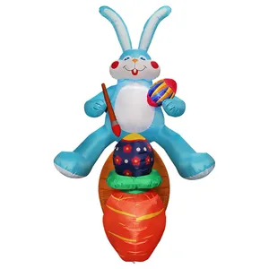 Гигантский декоративный кролик с яйцом, 2,4 м