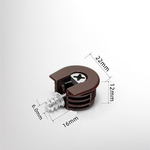 Kitchen Cabinet <b>Wardrobe</b> Shelf Pins Shelf Support Zinc Alloy Metal OEM Glass Wooden Time Packing Finish Technical Weight - Product Image 6