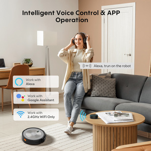 App-Control Smart Automatic Sweeping <b>Mopping</b> Robot Vacuum Cleaner Water High-Capacity Battery Wet/<b>Dry</b> Household for Robot Vacuum - Product Image 5