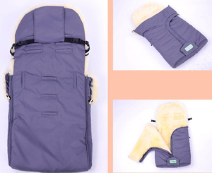 <span class=keywords><strong>Chancelière</strong></span> pour tout-petits produits pour bébés sac de couchage en peau de mouton australien enfants poussette sac de bruant - Product Image 6
