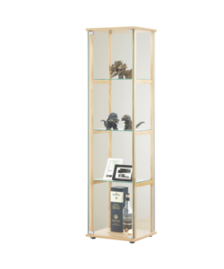 Vitrines TMG-G27 à lumière LED artisanat créatif en résine pour la décoration intérieure armoires à vin en verre en bois porte-bonheur pour meubles de salon - Product Image 2