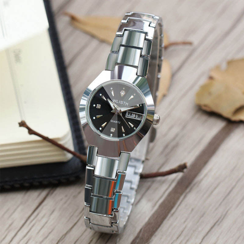 Black / silver belt 4#female