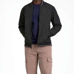 Hot Selling Winter Wear Solid Color Comfortable Quick Dry Men Bomber Jacket Men Clothing With Full Sleeves Bomber Jackets - Product Image 3
