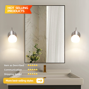 Lampe murale moderne en acier inoxydable avec abat-jour en verre, lumière LED E27 blanc chaud pour salle de bain, éclairage mural - Product Image 2