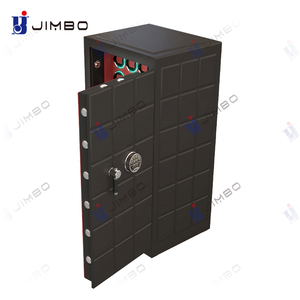 Luxury Biometric Floor Safe 8 <b>Watch</b> Winders Red <b>Leather</b> Interior 3 Drawers Security for Villa WT-1200 8 INDEPENDENT SILENT <b>WATCH</b> - Product Image 1