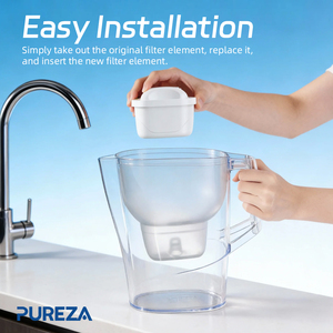 Filtre à eau PUREZA Z059, remplacement pour les cartouches filtrantes B-RITA <span class=keywords><strong>MAXTRA</strong></span>, pour tous les filtres à eau B-RITA, pour la réduction du calcaire - Product Image 3