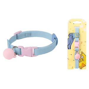 Collar de colores para evitar la asfixia, cuello ligero reflectante ajustable, polaina para gatos y perros, Collar sencillo para mascotas - Product Image 5