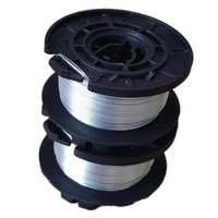 Alambre para atar barras de refuerzo RB441t 443t TW1061T de 1.0mm, alambre de acero recubierto de PVC con técnica electrogalvanizada para atar.