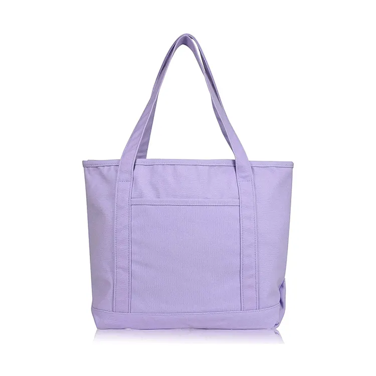 Sac fourre-tout de plage écologique personnalisé de haute qualité sac en coton sacs fourre-tout en toile avec logo imprimé personnalisé