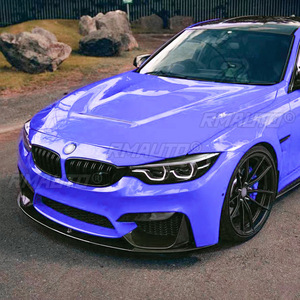 Pour BMW Série 3 Série 4 M3 M4 F80 F81 F82 F83 : Lame de pare-chocs avant et diffuseur - Product Image 4