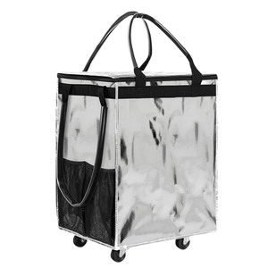 Bolsa de Compras Multifuncional con Ruedas, Carrito de Compras Plegable, Bolsa de Compras con Ruedas - Product Image 1
