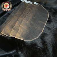 Venta al por mayor de fábrica: Cierres de cabello liso sedoso 13*4 13*6, encaje HD fino, cierres transparentes súper HD, tamaños 4x4 5x5 6x6