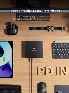 Aggloméré MINISFORUM UM890 Pro Mini PC Amd 9 8945hs AMD Radeo 780M (Graphiques 2800MHz) 9 8945HS Performance Puissante - Product Image 3