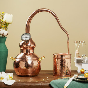 Equipo de Destilación de Acero Inoxidable Pequeño de 3L para Extracción Automática de Hidrolatos de Gas Natural, Manzanilla, <span class=keywords><strong>Canela</strong></span> y Lavanda - Product Image 4