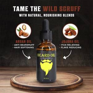 Private Label all'ingrosso 100% naturale MSDS barba olio rinfrescante idratante crescita cura per gli uomini - Product Image 4