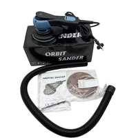 Ponceuse orbitale électrique sans balais à vitesse variable 6 vitesses avec logo personnalisé pour le bois, le métal et l'automobile