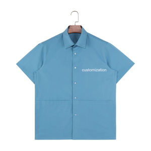 定制四四方方重量级t恤高品质设计师运动重型棉男式t恤 - Product Image 5