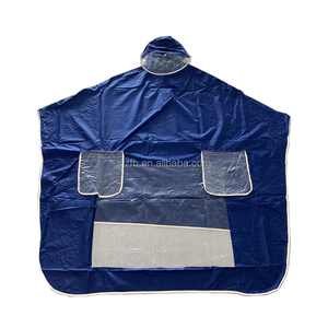 Su misura outdoor ciclismo poliestere impermeabile pioggia poncho pioggia capo - Product Image 1