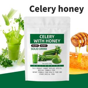 Food Grade seledri Honey hijau jus bubuk suplemen Bilberry ekstrak botol kemasan rendah tekanan darah Vitamin-infus - Product Image 2