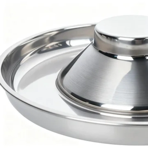 Factory Direct Eco-Friendly 304 Stainless Steel <strong>Dog</strong> Cat <strong>Bowls</strong> Non-slip Bottom Slow Feeder Waterproof Solid Pattern Durable Food - Product Image 6