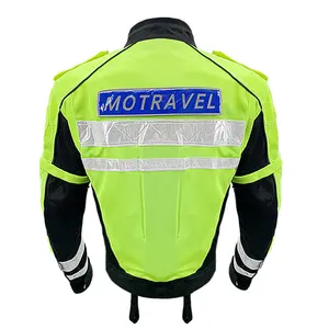 Veste de Moto d'été respirante, Riflettente Giacca Moto Estiva Airbag