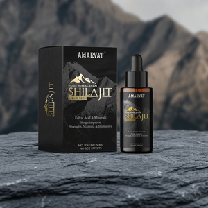 Amarvat Pure <b>Himalayan</b> <b>Shilajit</b> Liquid Premium Mineral Rich Daily Wellness Formula for Energy Vitality Vigor Active Lifestyle - Product Image 2