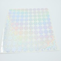 Usine directe haute qualité autocollant impression vide hologramme étiquette prix le plus compétitif
