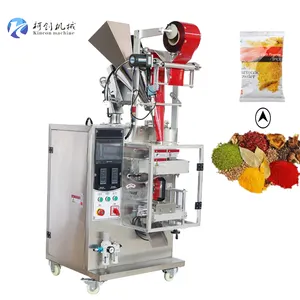 Automatic Used 3 Side/Back Sealing High Speed 10g Curry Red Chilli Mica Mirchi Soy Mik Powder Sachets Packing Machine