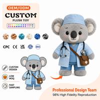 Peluche Girafe Personnalisée Broderie Coton PP Rembourrage Jouet en Peluche Animal en Peluche Fabrication Directe Usine