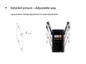 Alat Kebugaran Portabel yang Dipasang di Dinding Tonal Digital Adaptive Resistance Smart Home Gym Mesin Penghilang Lemak Penurun Berat Badan - Product Image 5