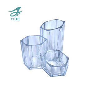 YIDEウィッシュメイクアップオーガナイザー透明デスクビューティーコスメティックスオーガナイザーセットクリアホワイトメイクアップ収納引き出しスタンドメイク用 - Product Image 2