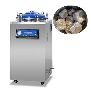 Autoclave vertical de acero inoxidable de 35-150l para el cultivo de hongos, esterilizador automático de sustrato para hongos - Product Image 2