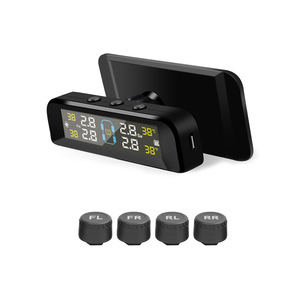 Sistema de Monitoreo de Neumáticos, Monitor de Neumáticos para Automóvil, Alarma de Neumáticos con 4 Sensores Externos - Product Image 2