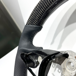 Volante de Fibra de Carbono de Alta Calidad para <span class=keywords><strong>Hyundai</strong></span> <span class=keywords><strong>I30</strong></span> <span class=keywords><strong>N</strong></span> Veloster <span class=keywords><strong>N</strong></span> Elantra <span class=keywords><strong>N</strong></span> Genesis. En stock. Envío Exprés de 7 Días. - Product Image 5