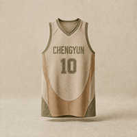 Maillot de basketball respirant personnalisé en gros – Uniforme d'entraînement minimaliste haute performance Future Core