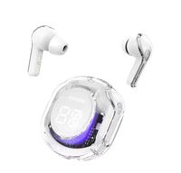 Nouveaux écouteurs TWS Air39 avec écran LED, étui transparent en cristal, écouteurs sans fil intra-auriculaires, casque de jeu, casque JL, vente chaude