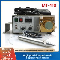 Distributeur de tubes rotatifs péristaltiques de précision MT-410 pour adhésif anaérobie à séchage rapide, colle instantanée 502, machine de distribution de produits chimiques