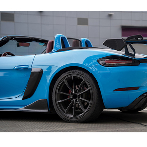 Nueva Rejilla de Admisión de Fibra de Carbono Mejorada 2016-2024, Panel Lateral de Admisión de Aire, para 718 982 Cayman Boxster - Product Image 3