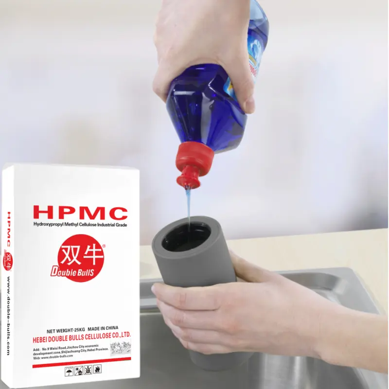 HPMC Zellstoffether Hydroxypropyl-Methylzellstoff verwendet in Reinigungsmittel Wäsche Reinigungsmittel Handseife hohe Transparenz LEAD HPMC