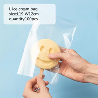 Sac d'emballage de Popsicle en plastique biodégradable imperméable à l'eau de qualité alimentaire pour crème glacée recyclé imprimé personnalisé en gros