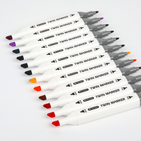Mobee P-1650-30/40/60/80 Usine de Chine Logo personnalisé Marqueur de croquis d'art à base d'eau Écriture lisse Non toxique pour le dessin et l'art