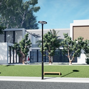 ไฟเสาไฟ LED ในสวน RGB กลางแจ้งแผงโซลาร์เซลล์ขับเคลื่อนสไตล์ยูเอฟโอ800W 1200W SJ อลูมิเนียมอัลลอยด์80 IP65นำ Jardin 360 - Product Image 2