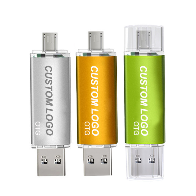 ShenZhen Factory Wholesale Bulk 2 in 1 USB Key Flash Drive Memory Stick 16GB 32GB 64GB 128GB Type C Storage USB 3.0 Interface